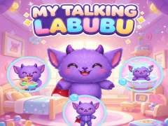 Spel My Talking Labubu aanlyn