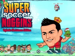 Spel Super Soccer Noggins Xmas Edition aanlyn