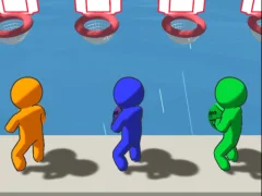 Spel Basket.io aanlyn