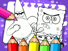 Spel Sponge Bob Coloring Book aanlyn