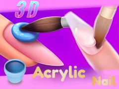 Spel 3D Acrylic Nail aanlyn