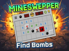 Spel Minesweeper - Find Bombs aanlyn