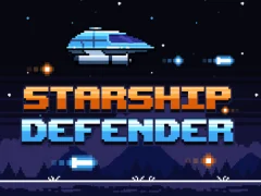 Spel Starship Defender aanlyn