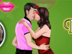 Spel Christmas Eve Kissing aanlyn