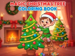 Spel Magic Christmas Tree Coloring Book aanlyn