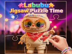 Spel Labubu Jigsaw Puzzle Time aanlyn