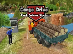 Spel Cargo drive - Truck Delivery Simulator aanlyn