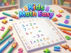 Spel Kids Math Easy aanlyn