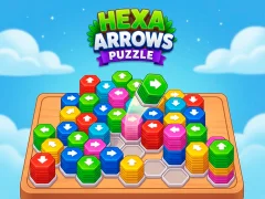 Spel Hexa Arrows Puzzle aanlyn