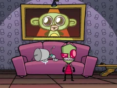 Spel Invader Zim The DOOM Game aanlyn