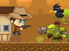 Spel Super Cowboy Running aanlyn