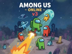 Spel Among Us Online v3 aanlyn