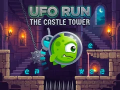 Spel Ufo Run The castle tower aanlyn