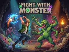 Spel Fight With Monster aanlyn