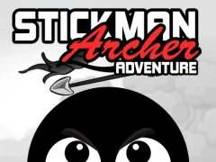 Spel Stickman archer adventure aanlyn