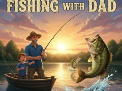 Spel Fishing with Dad aanlyn