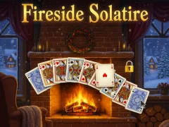 Spel Fireside Solitaire aanlyn