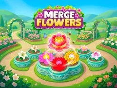 Spel Merge Flowers aanlyn