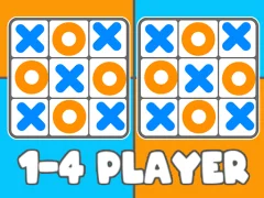 Spel Tic Tac Toe 1-4 Player aanlyn