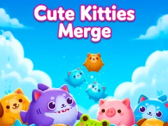 Spel Cute Kitties Merge aanlyn