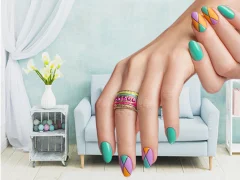 Spel Nail Art Puzzle aanlyn
