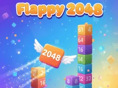 Spel Flappy 2048 aanlyn