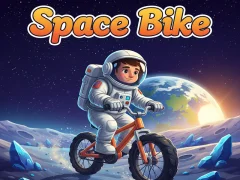 Spel Space Bike aanlyn