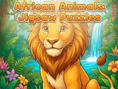 Spel African Animals: Jigsaw Puzzles aanlyn