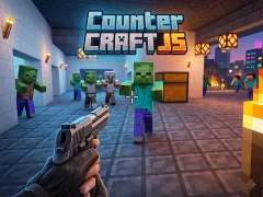 Spel Counter Craft JS aanlyn