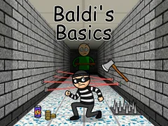 Spel Baldi's Basics aanlyn