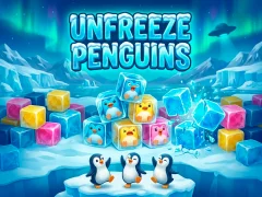 Spel Unfreeze Penguins aanlyn