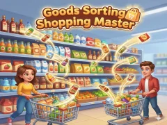 Spel Goods Sorting Shopping Master aanlyn