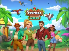 Spel Tropical Merge aanlyn