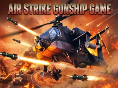 Spel Air Strike Gunship Game aanlyn