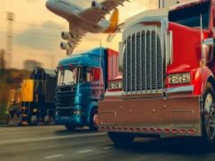 Spel Euro Truck Driving Simulator aanlyn