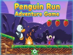 Spel Penguin Run Adventure Game aanlyn