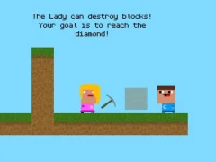 Spel Lady And Nubik Build And Dig aanlyn