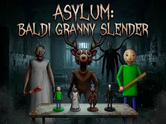 Spel Asylum: Baldi Granny Slender aanlyn