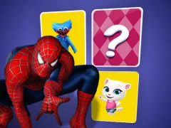 Spel Spiderman Memory Card Match aanlyn