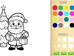 Spel Christmas Coloring Book For Kids aanlyn