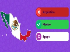 Spel Guess the Country aanlyn