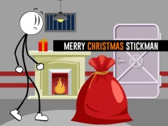 Spel Merry Christmas Stickman aanlyn