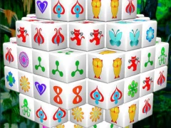 Spel Mahjong Connect 3d aanlyn