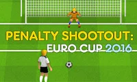Spel Penalty Shootout: Euro Cup 2016 aanlyn