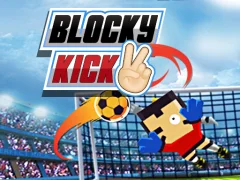Spel Blocky Kick 2 aanlyn