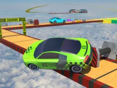 Spel Real Impossible Sky Tracks Car Driving aanlyn