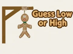 Spel Guess Low or High aanlyn