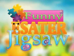 Spel Funny Easter Jigsaw aanlyn