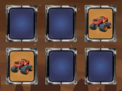 Spel Monster Trucks Memory aanlyn