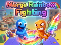 Spel Merge Rainbow Fighting aanlyn
